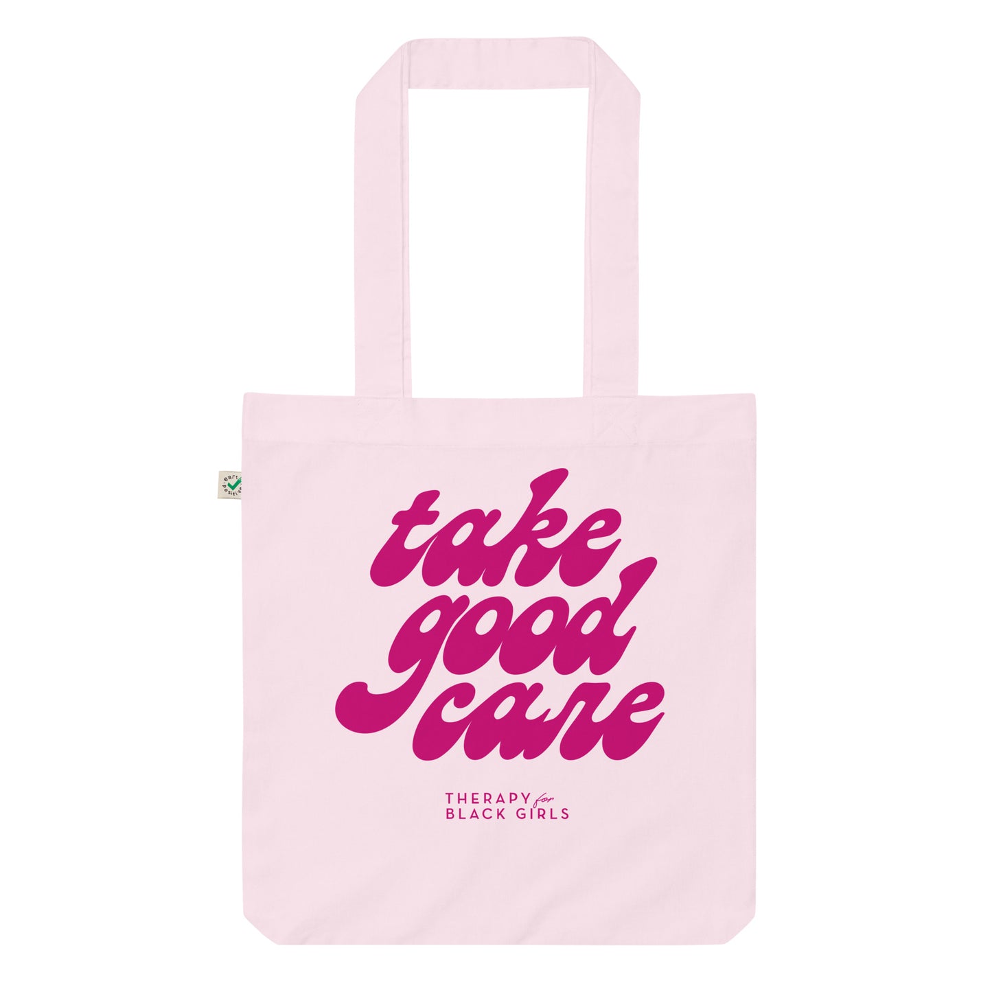 Take Good Care Groovy – Organic Tote Bag